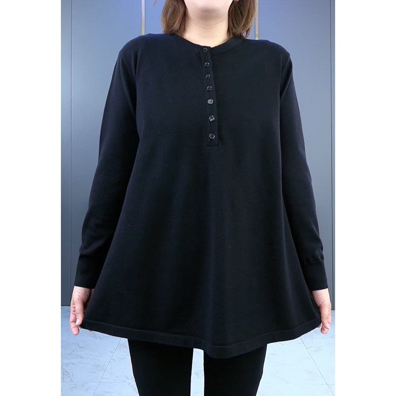 胖mm大码女装洋气妈妈装针织毛衣减龄遮肚显瘦宽松新款打底衫上衣,淘宝优惠券,粉丝福利购,淘宝优惠卷