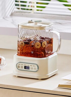 巴森小方炖养生壶家用全自动玻璃煮茶器多功能办公室花茶烧水壶
