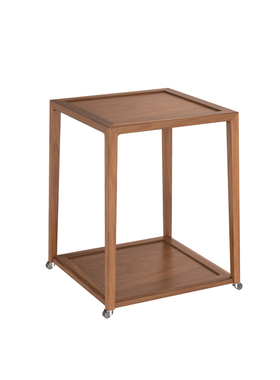 移动茶几新中式泡茶o车黑胡桃木茶台桌花几烧水壶一体组合茶水柜