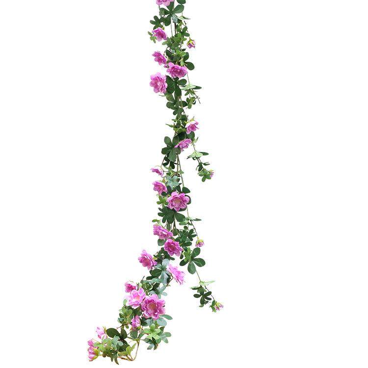 玫蕊仿真花藤蔓室内婚礼家居假花挂壁阳台花藤装饰新野玫瑰藤,淘宝优惠券,粉丝福利购,淘宝优惠卷