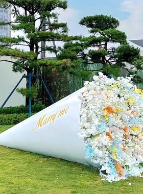 网红巨型大捧花束l商业美陈落地摆件美化空间拍照打卡道具大型花