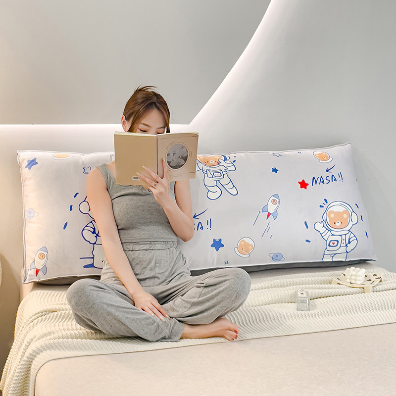 婴儿绒无床头靠垫软包靠背床上万能大靠枕榻榻米儿童看书半躺软垫,淘宝优惠券,粉丝福利购,淘宝优惠卷