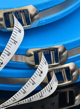 上匠 韧性纤维防水皮卷尺10米20米30米50米软皮尺软尺米尺盒尺