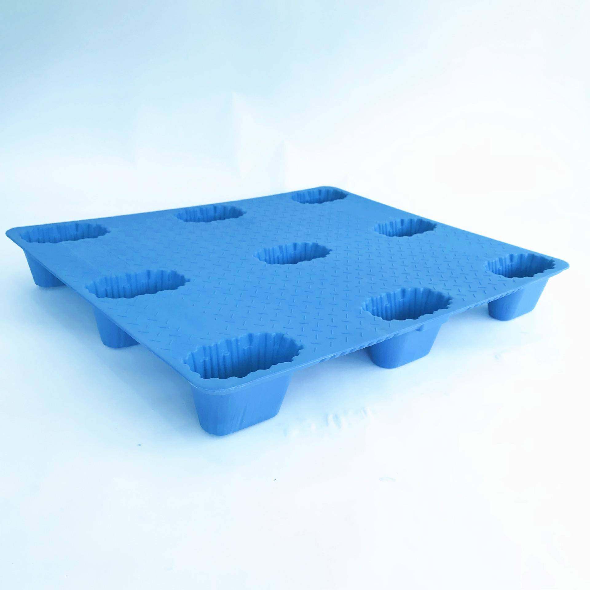 1200*1000轻型吹塑九脚塑料托盘1.2米*1米仓库卡板防潮防渗垫板,淘宝优惠券,粉丝福利购,淘宝优惠卷