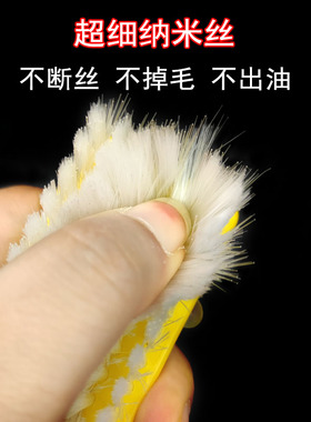 文玩刷子保养清理工具猪鬃刷子纳米钢丝刷金刚菩提核桃打底套装