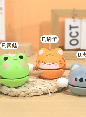 佛系小木鱼桌面摆件治愈情绪稳定B神器治愈办公室工位解压生日礼