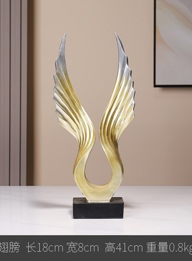 新中式家居摆件i轻奢高级创意卧室酒店书房办公室酒柜装修乔迁装