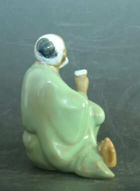 湾现代酒 饮家居艺术庄陶瓷人物摆设装饰品石礼品 酒工艺品摆件