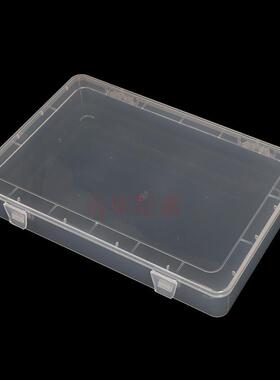 有带盖透明塑料盒长方形工具硬质包装盒加厚零件收纳盒无格式空盒