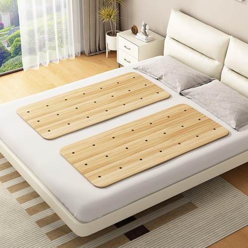 M&实木护腰板床板垫片沙发木板垫透气硬垫板整块硬板床垫护脊椎单 - 图0
