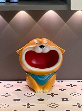 柴犬钥匙收纳玄关摆件桌面摆件入B户装饰品家居好物房间改造好物