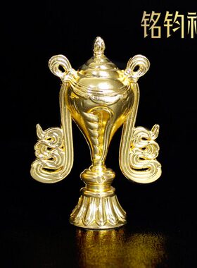 合金桌面摆件 宝法前器供具吉祥八八吉祥藏佛装饰摆件佛用品式堂