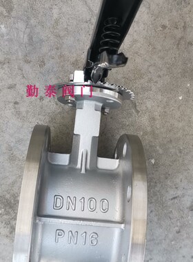 D41W-1P法兰式手柄蜗轮通风蝶阀不锈钢对夹式通风蝶阀手电气动阀