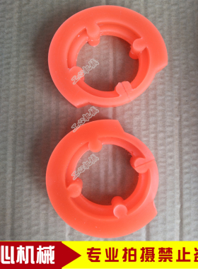 纸箱机械配件高速水墨印刷开槽机前缘送纸超耐磨圆轮红胶轮前缘胶