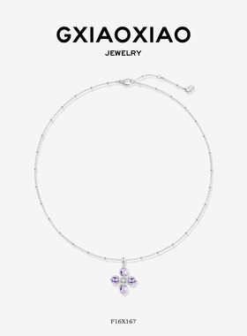 G XIAOXIAO【棱光十字刚杵】时尚气质百搭项链套装F16X167 F16H72