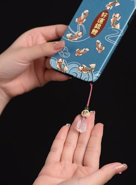 天然粉晶芙蓉晶十二生肖立体吊坠鼠牛虎兔龙蛇马羊猴鸡狗猪挂件