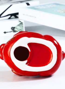 陶瓷鸡摆件十二生肖客厅办公室桌面装饰办公桌玄关书柜可爱小摆设