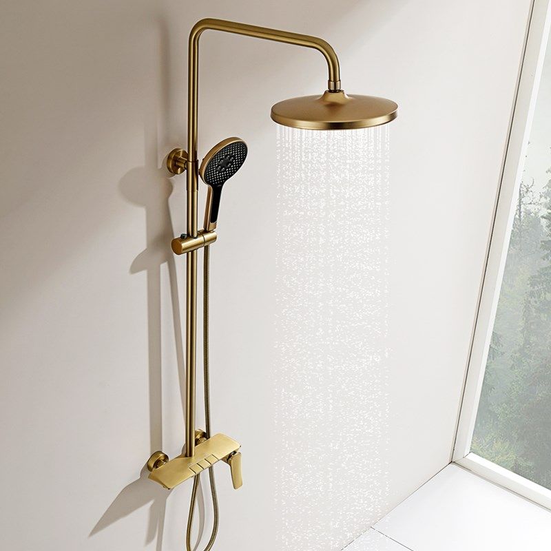 全铜枪灰色数显瀑布淋浴花洒套装钢琴按键白色冷热,淘宝优惠券,粉丝福利购,淘宝优惠卷