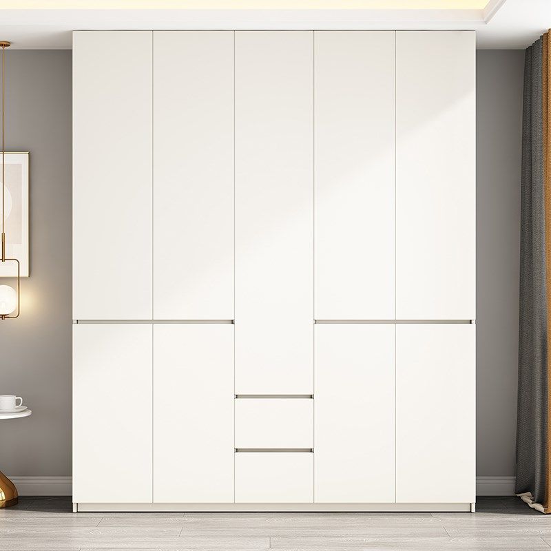 现代简约分段式衣柜60深ENF级实木欧松板免拉手柜子家用卧室衣橱,淘宝优惠券,粉丝福利购,淘宝优惠卷