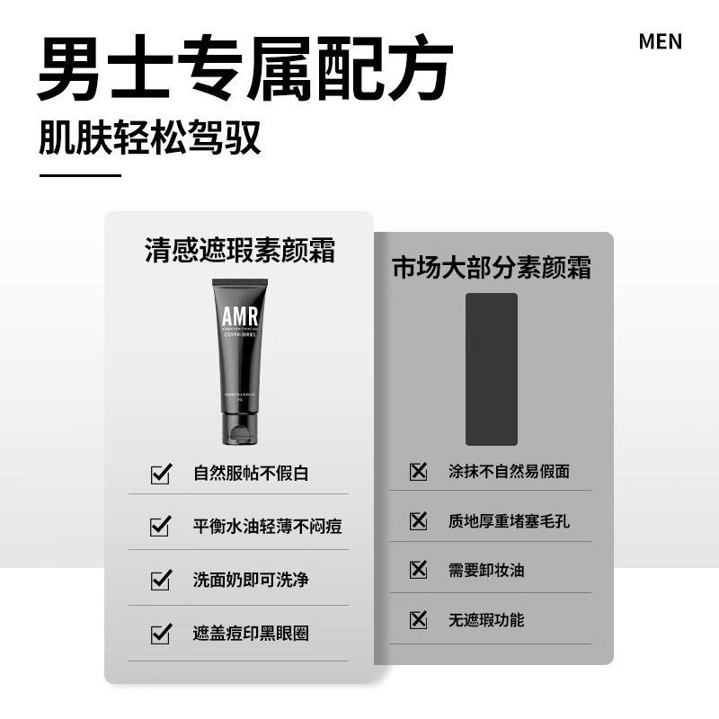 不假白素颜霜懒人裸妆隔离遮瑕bb痘印不脱妆男士保湿护肤提亮,淘宝优惠券,粉丝福利购,淘宝优惠卷