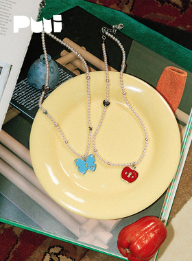 Puui生日礼物原创珍珠项链