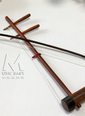 板胡京胡模型摆件迷你二胡礼品民乐快板娃娃乐Q器三弦柳琴京韵大