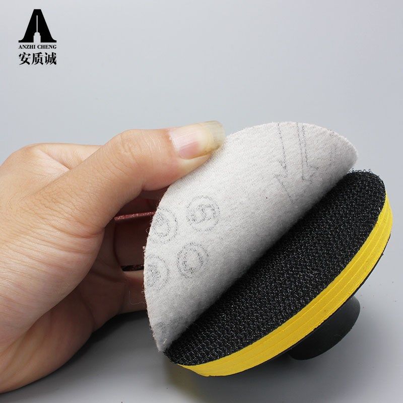 砂纸打磨抛光神器打磨片4寸植绒自粘磨盘角磨机木头木工工具电钻,淘宝优惠券,粉丝福利购,淘宝优惠卷