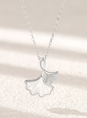 999纯银三生有幸项链女款吊坠生日礼物轻奢简约2025新款情人节