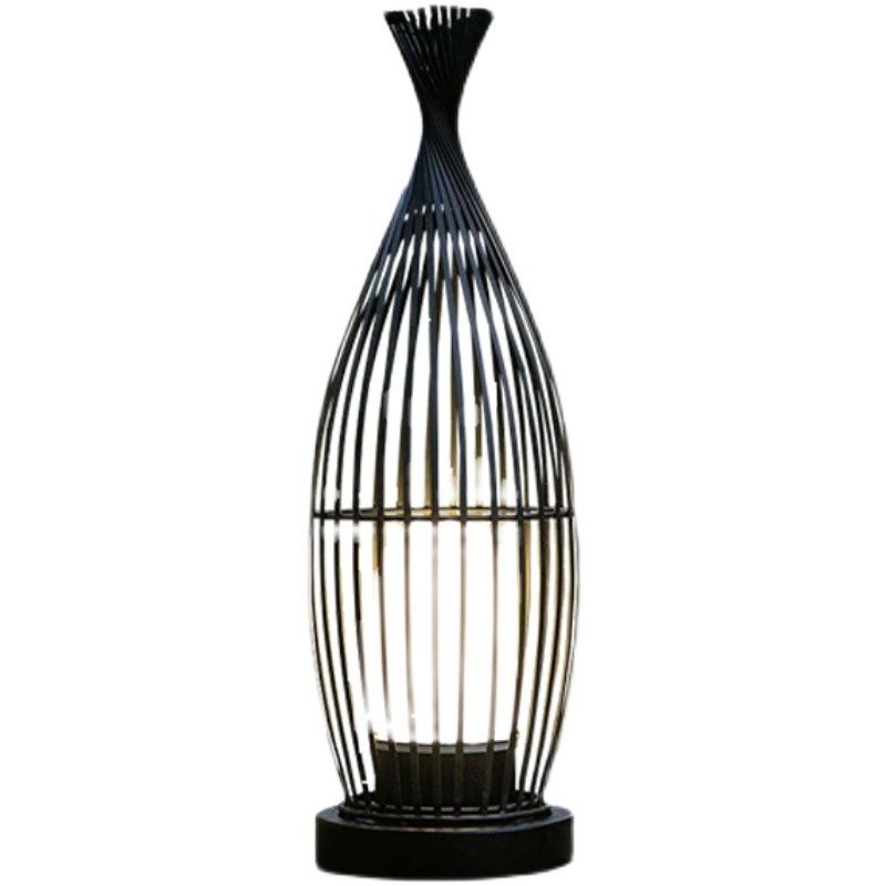 新中式户外鱼尾防水景观庭院装饰灯鸟笼花园别墅院子落地灯草坪灯,淘宝优惠券,粉丝福利购,淘宝优惠卷
