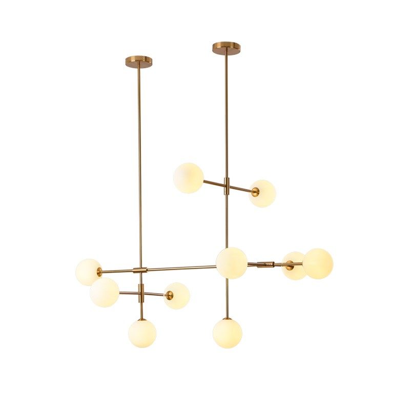 定制 定制铁艺灯具 北欧简约现代线条分子吊灯 酒店餐厅吧台展厅,淘宝优惠券,粉丝福利购,淘宝优惠卷