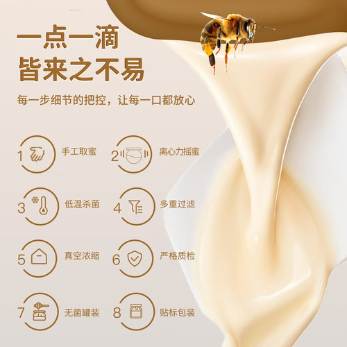 北大荒东北黑蜂椴树优质原产地雪蜜土蜂蜜正品官方天然野生纯蜂蜜 - 图2