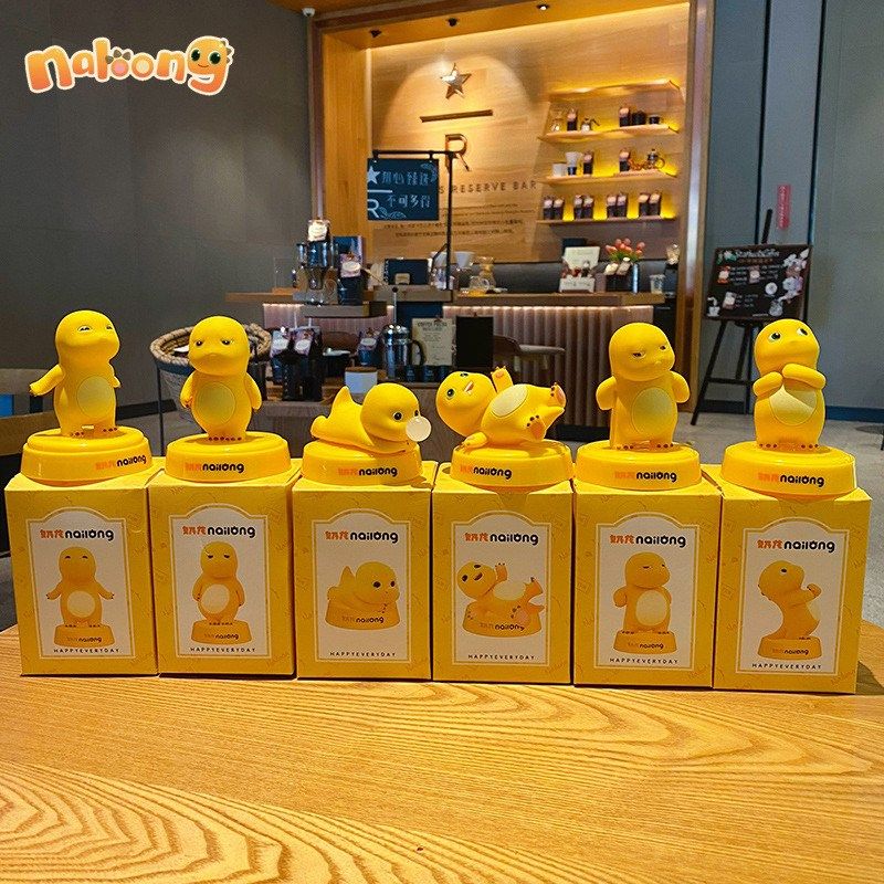 创意小奶龙卡通潮玩手办香膏桌面汽车内饰中控台装饰车载香薰摆件,淘宝优惠券,粉丝福利购,淘宝优惠卷