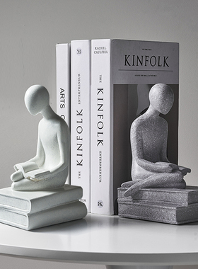 现代简约轻奢抽象人物雕塑摆件客厅F酒柜艺术装饰品柜玄关高档摆