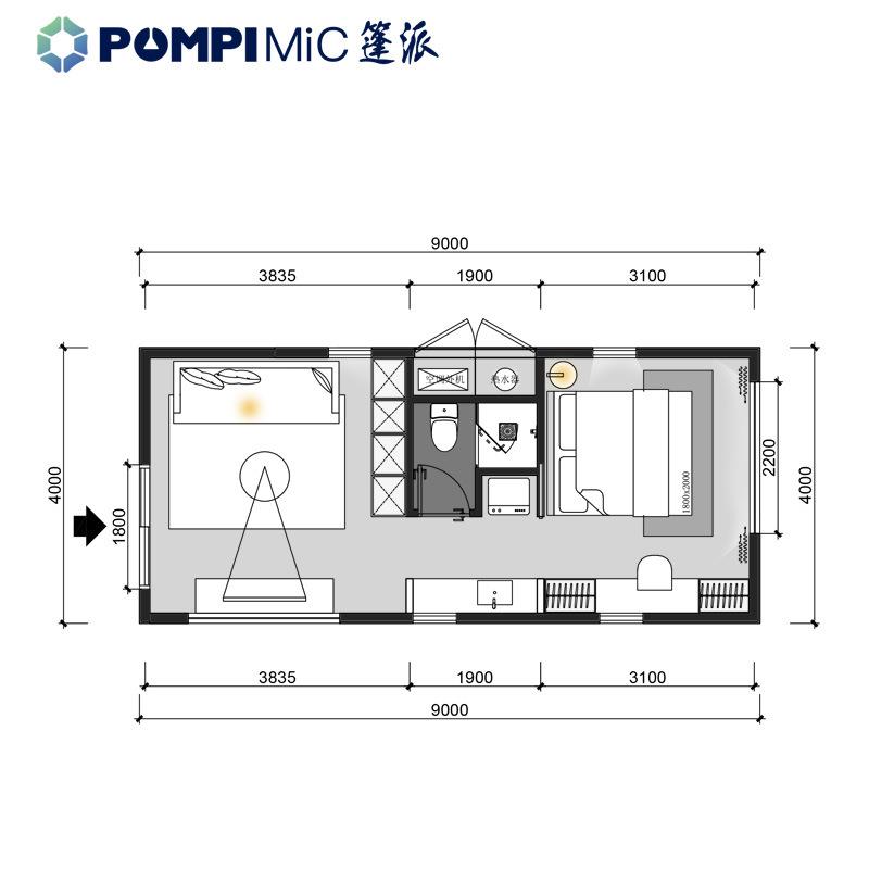 创意移动太空舱景区文旅酒店度假房屋装配式木屋模块化民宿铝屋 - 图3