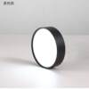 LED ultra-thin surface-mounted downlight without opening ceiling exterior home aisle showcase corridor round black small spotlight