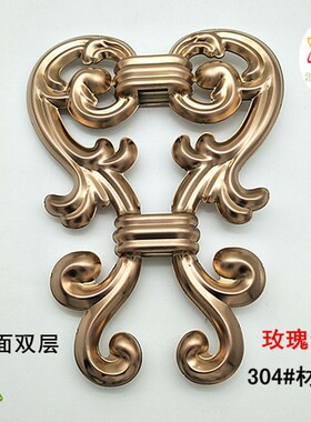 304欧式配件钛金宝瓶花不 欧式大门不锈钢装饰配件庭院大门装饰花