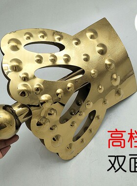 304欧式大门皇冠头 不锈钢装饰配件泰耐花 防盗网门窗花装饰配件