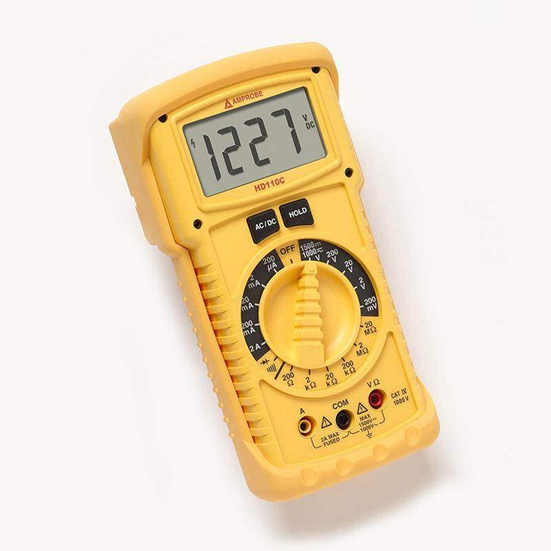 Amprobe HD110C加固型HD160C光伏业1500V真有效值数字万用表 - 图1