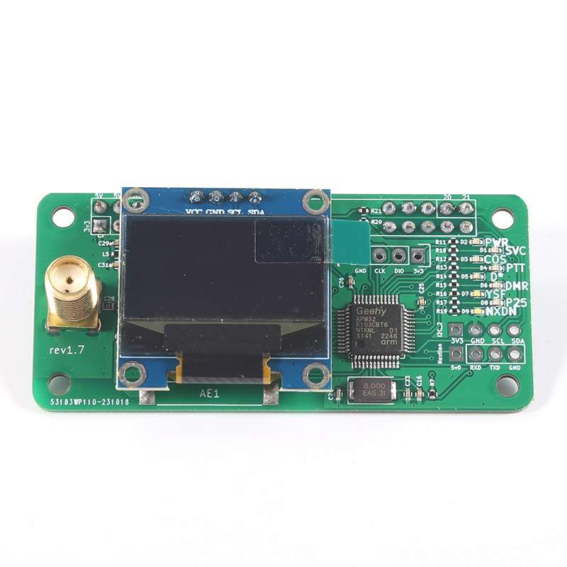 raspberry extended mmdvm hotspot JumboSpot genuine RPI HAT - 图2