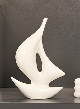 一帆风顺帆船摆件家居好物办公室客厅G寓意好的酒柜电视柜装饰礼