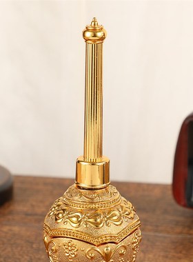 创意瓶办公室家居玻璃工w艺品摆件轻奢精美瓶欧式圣水瓶