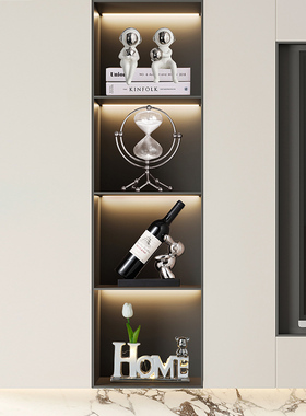 现轻奢酒a柜摆件档实用客厅玄关公区摆件装饰品乔迁新居送礼