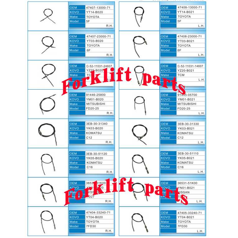 TOYOTA丰田叉车配件5FD/6FD40-50制动缸刹车分泵47520-32980-71优 - 图3