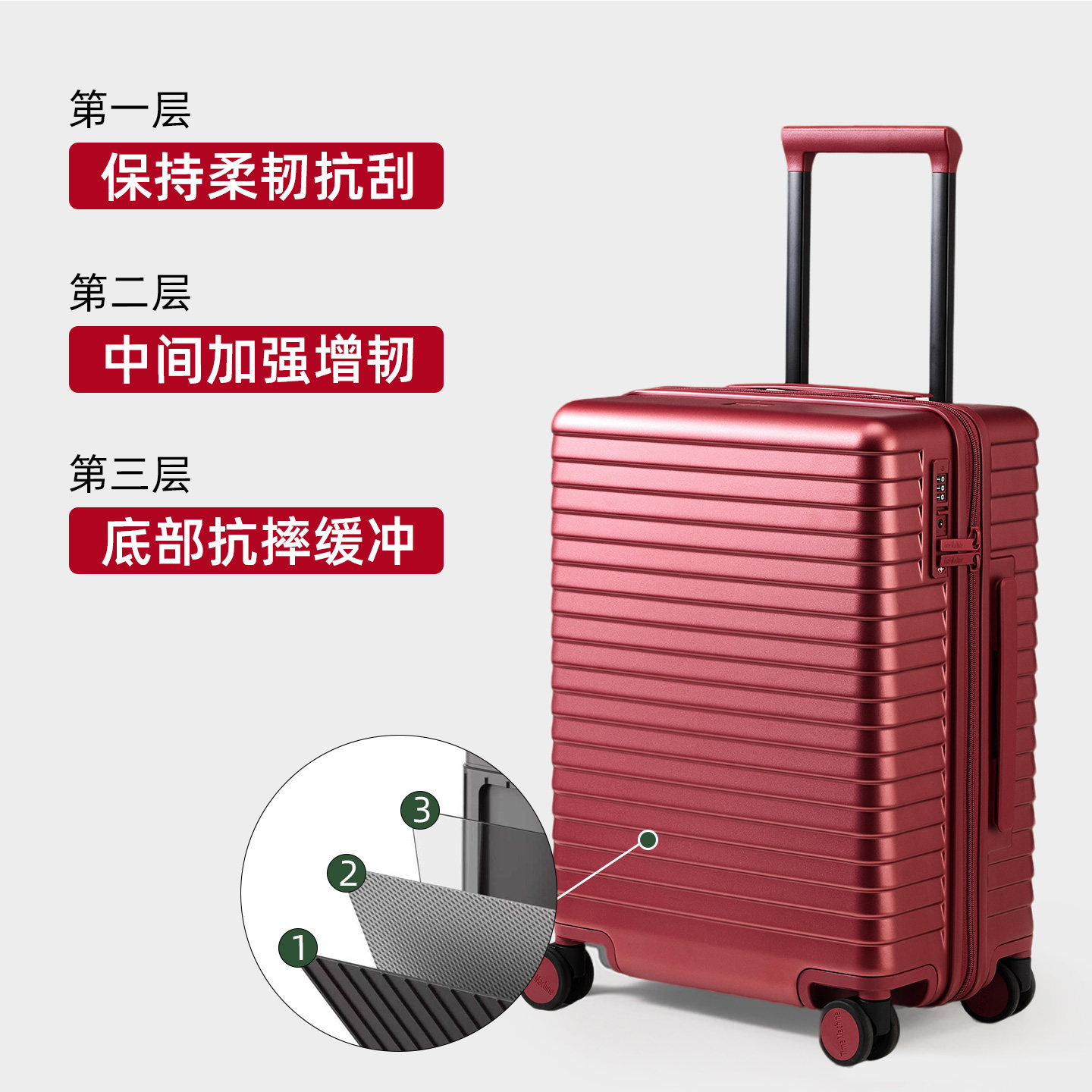Time machine suitcase women's large capacity boarding suitcase suitcase