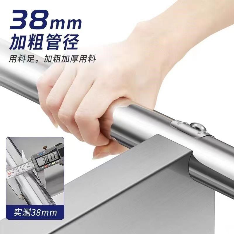 不锈钢厨房置物架五层落地收纳架储物架多层微波炉烤箱货架五层架,淘宝优惠券,粉丝福利购,淘宝优惠卷