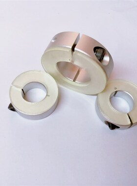 带聚氨酯固定环开口型固定环分离型固定环光轴夹减震缓冲垫片限位