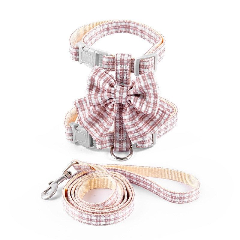 宠物用品新款防挣脱可调节溜猫绳 工字形胸背心带猫咪牵引绳,淘宝优惠券,粉丝福利购,淘宝优惠卷