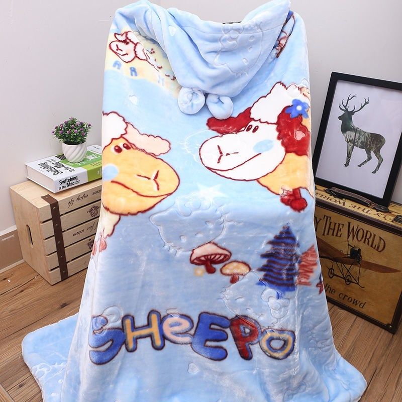 可机洗儿童披风秋冬款加大号包被双层加厚婴儿抱毯抱被防风被,淘宝优惠券,粉丝福利购,淘宝优惠卷