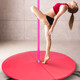 Four-fold round pad anti-fall safety pole dance pole