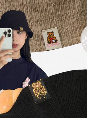 萨刻日系遮脸新款短檐帽盆帽夏天防晒渔夫帽大头围水桶帽太阳帽子
